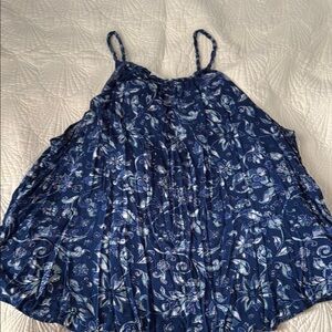 GAP Blue Floral Women's Camisole